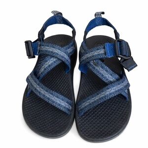Chaco Z/1 Classic Sandals Blue Adjustable Hiking Trail Water Outdoor Kid Size 12